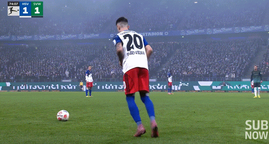 德甲第20轮最佳球员：18岁武什科维奇当选