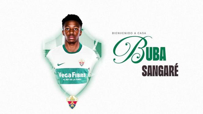 罗马诺:埃尔切与罗马就桑加雷租借达成一致