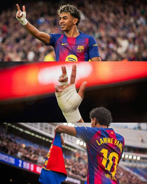 巴萨新星亚马尔纪录：18岁244天收获100场胜利