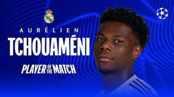 欧冠半场:皇马暂平本菲卡,拉法闪击,琼阿梅尼贴地斩扳平