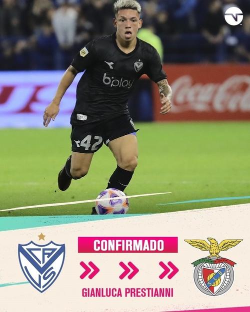 欧冠战皇马前受挫！本菲卡官宣普雷斯蒂亚尼被禁赛