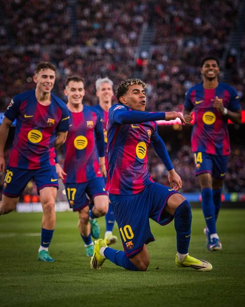 西甲进攻三区传球效率榜：亚马尔第一，卡雷拉斯等人在列