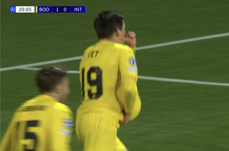 欧冠淘汰赛爆大冷,挪威博德闪耀5-2将国米淘汰出局